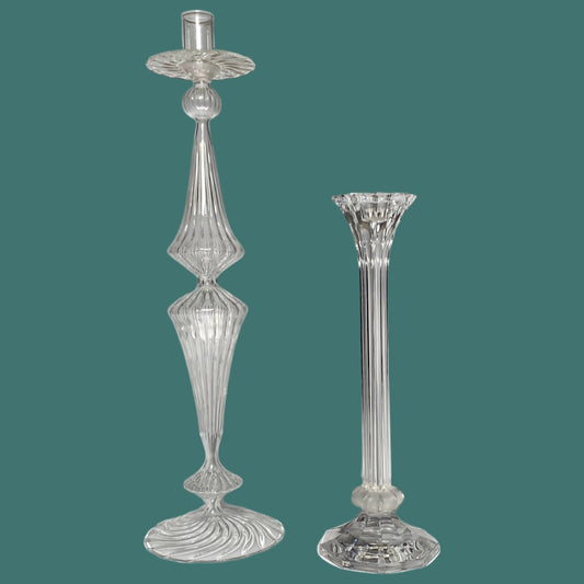 Deco Crystal Candle Holders