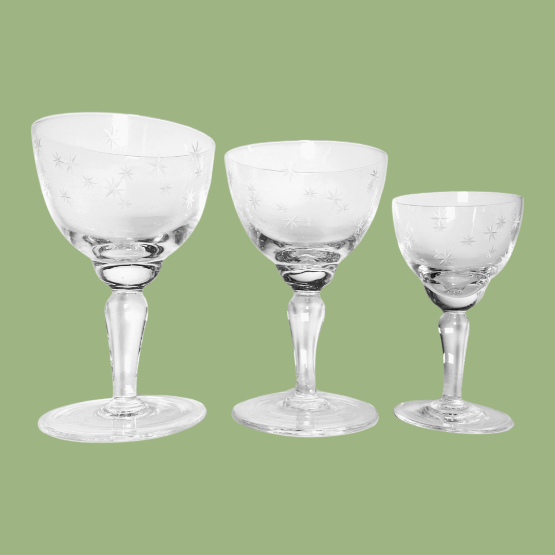 Twilight Crystal Glass Set