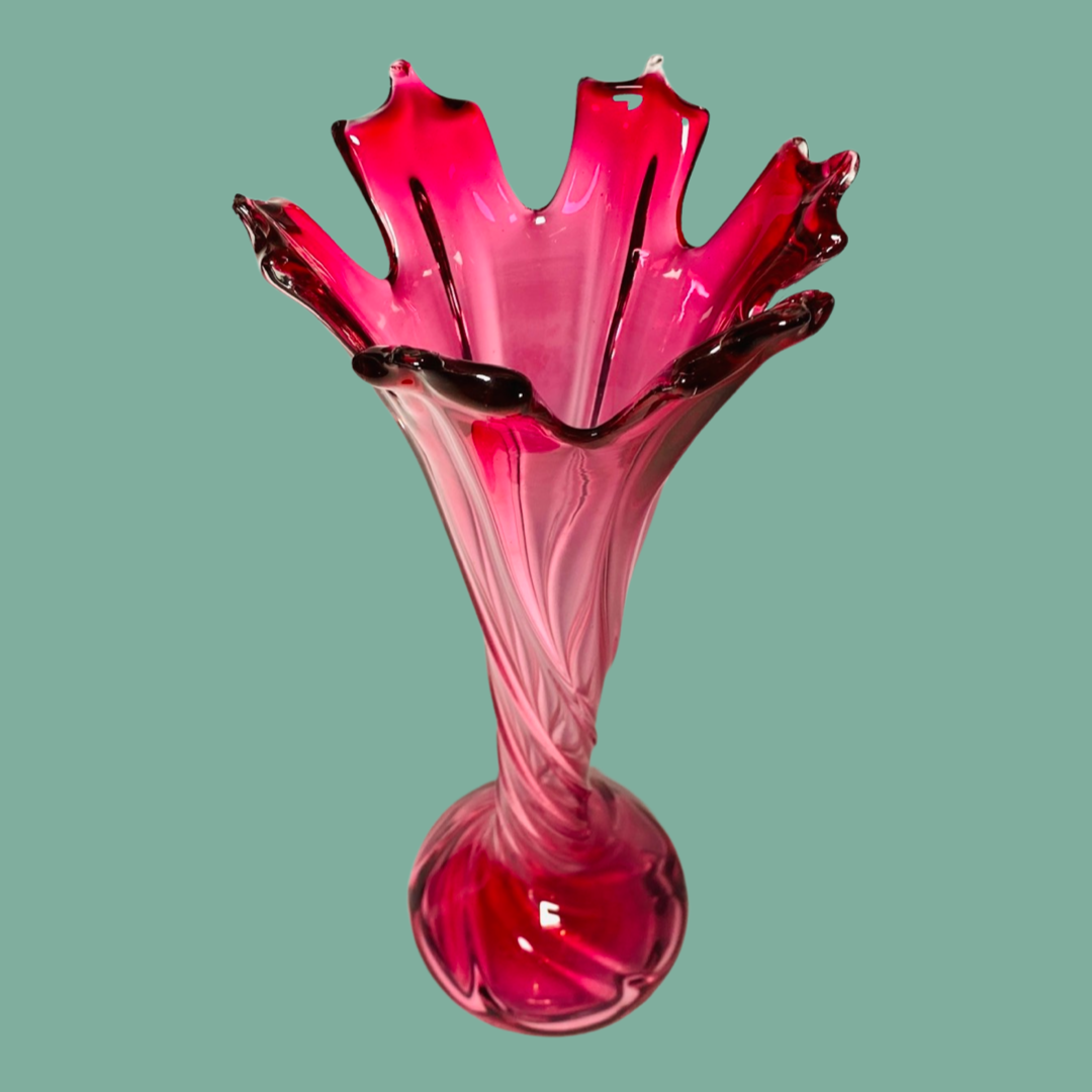 Pink Vulcano Vase