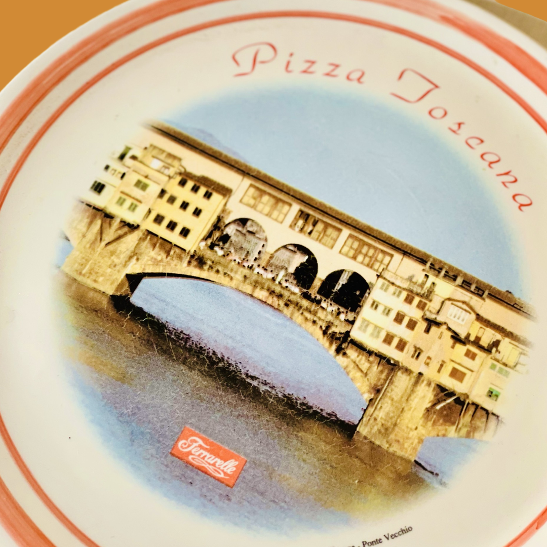 Pizza Postcards Plates