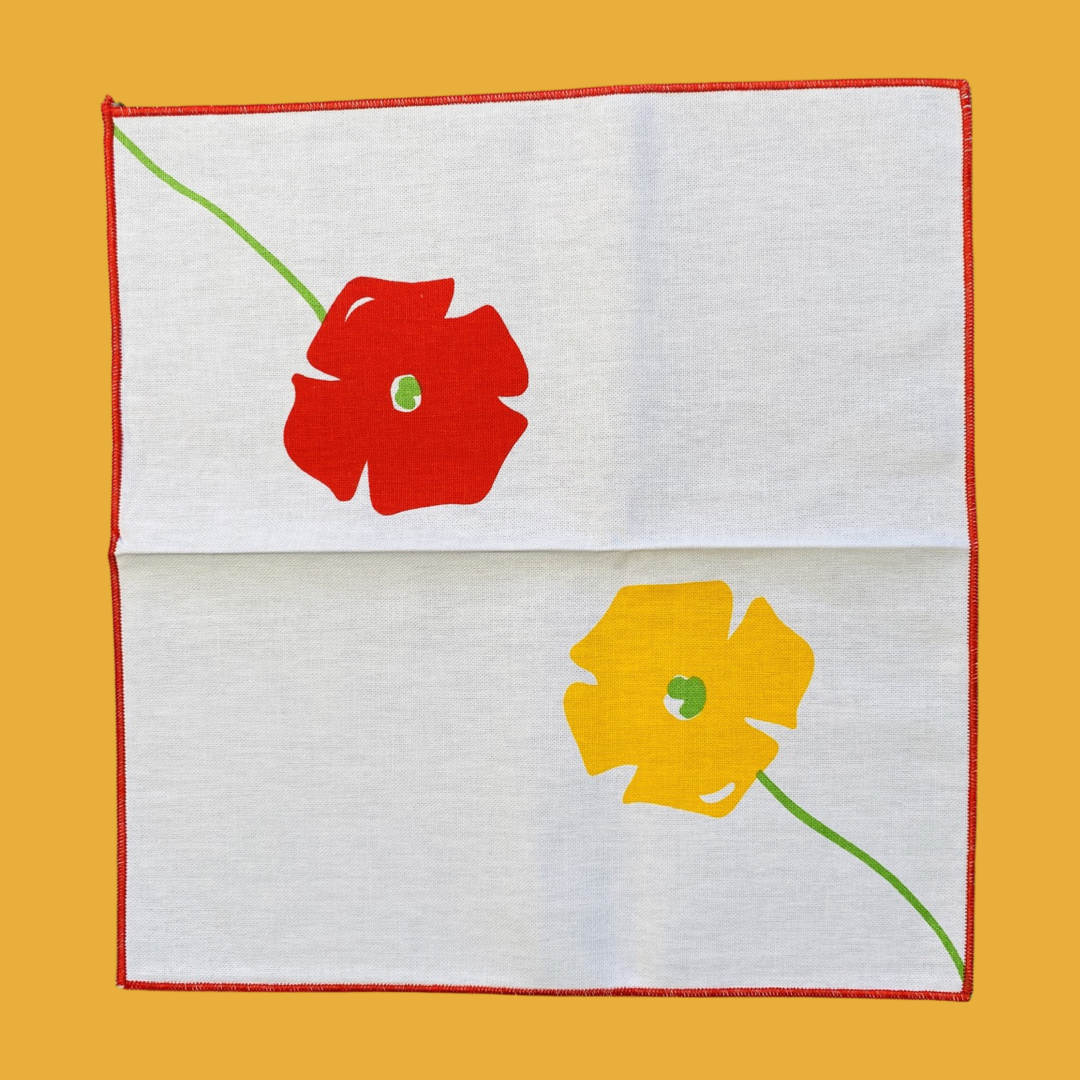 Rapallo Poppies Tablecloth