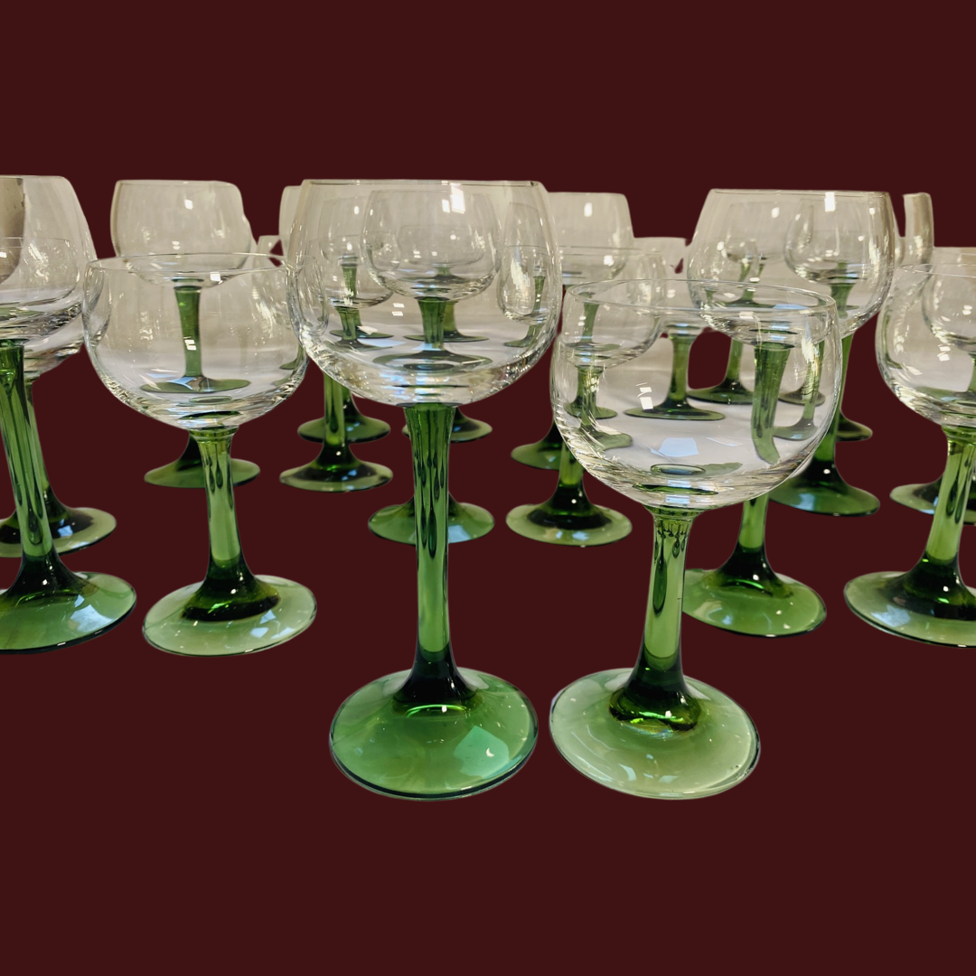 Green Stem Glasses